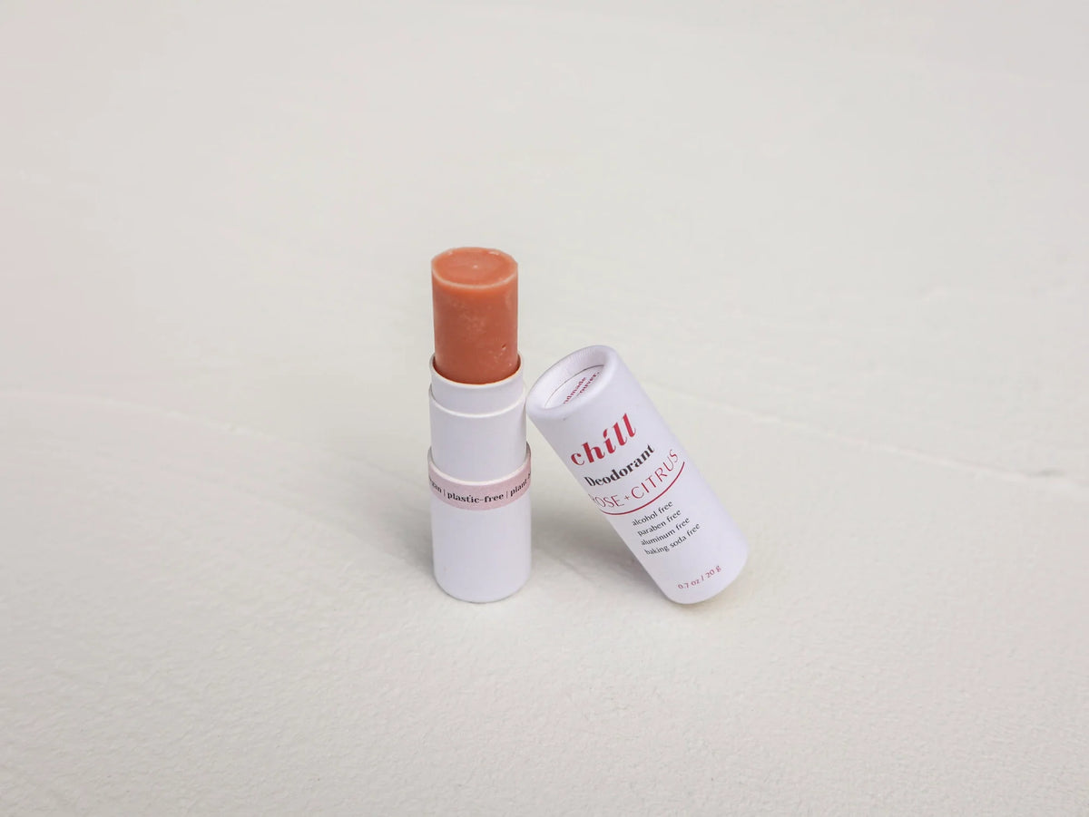 Natural Deodorant Stick - Rose & Citrus