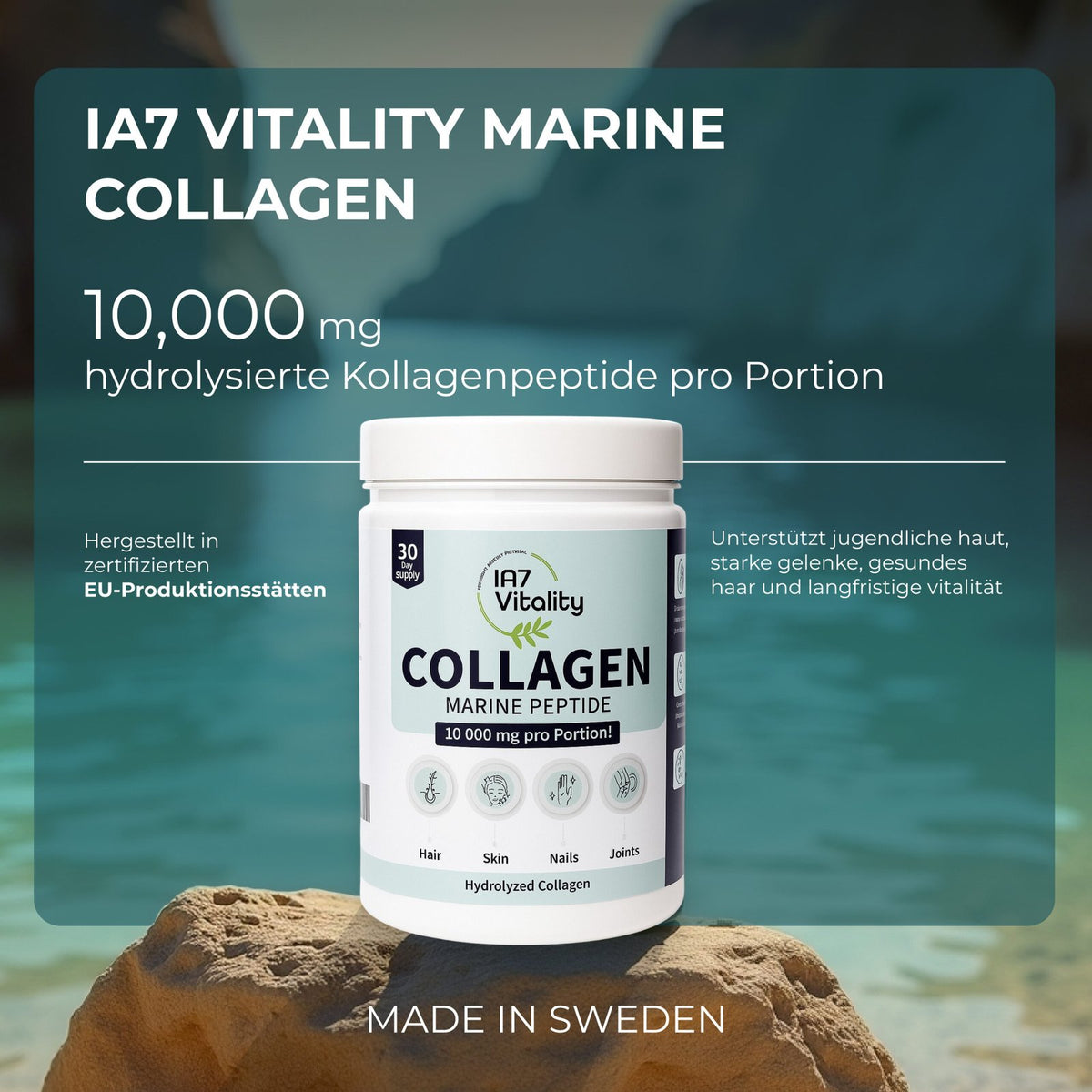 IA7 Marine Kollagenpulver – 300 g