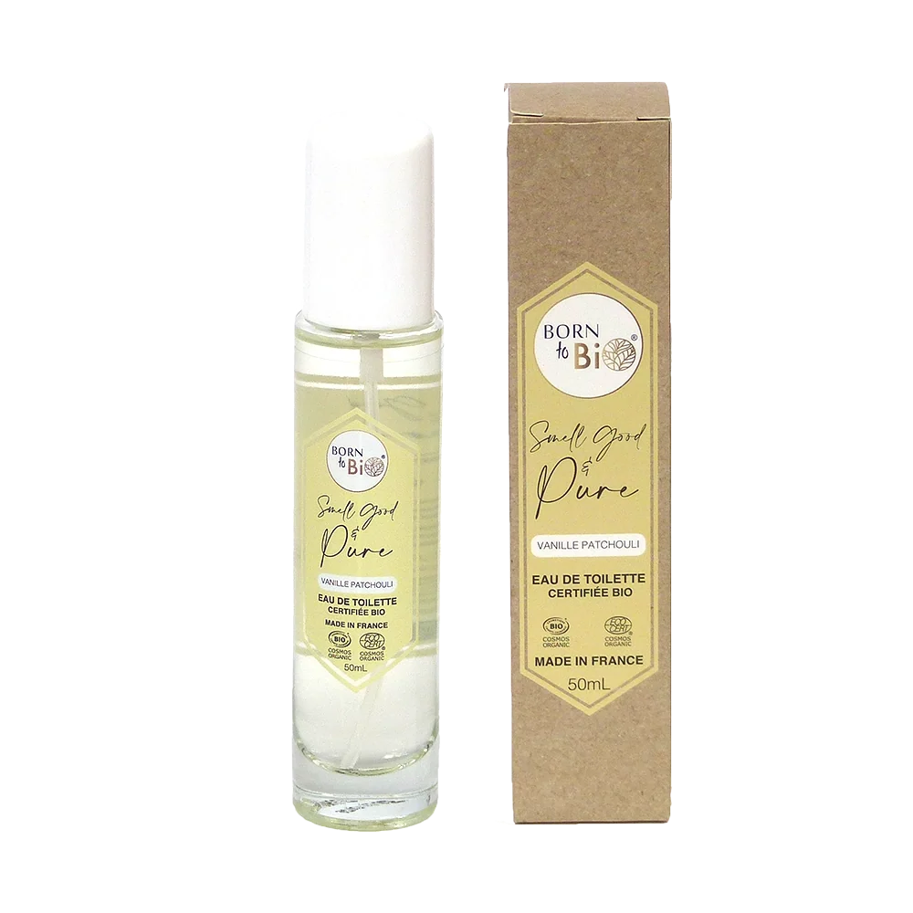 Born to Bio Vanilj & Patchouli – Eau de Toilette, 50 ml